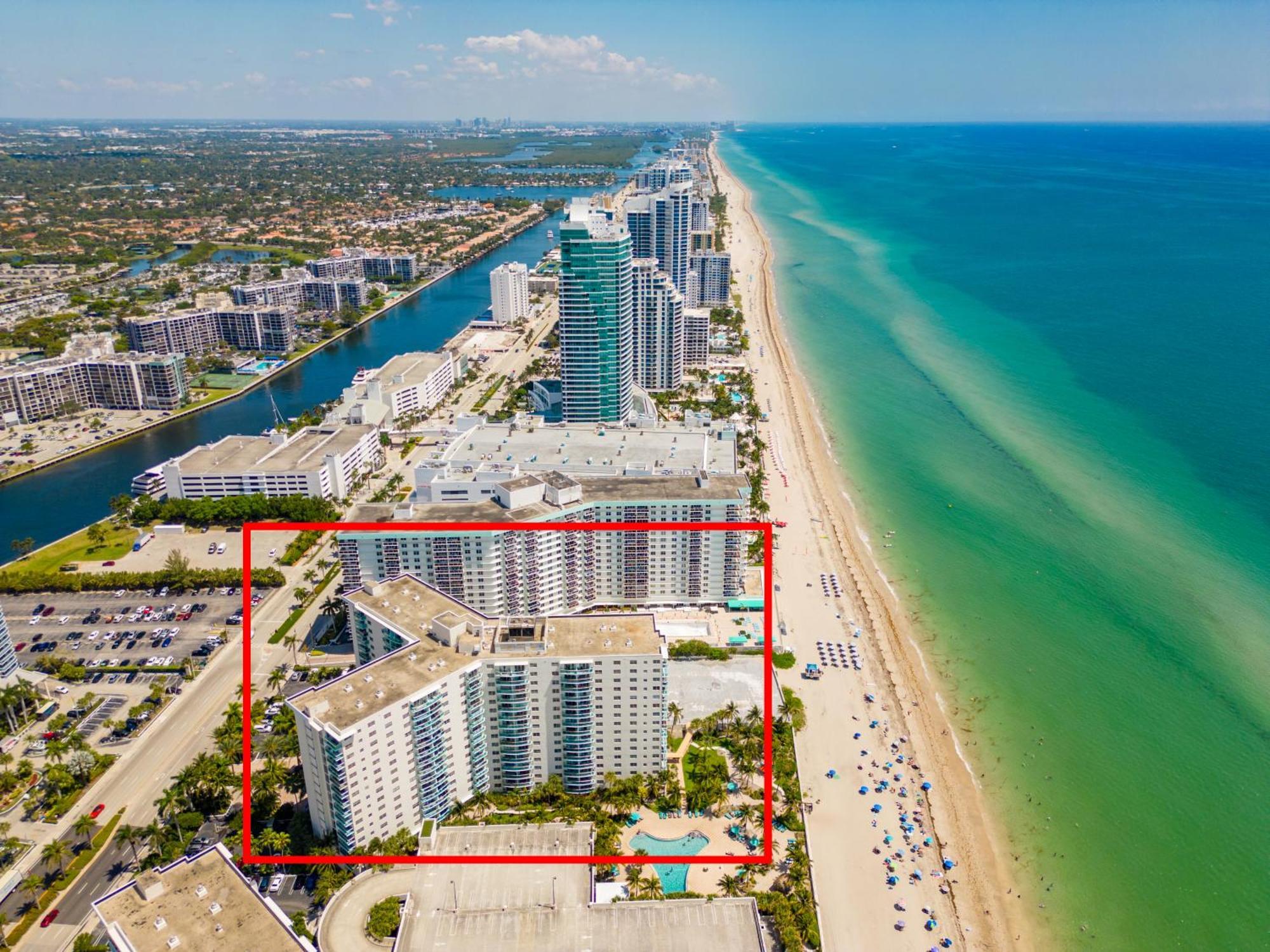 Modern 1 Bdr Oceanview With Direct Beach Access! Hollywood Dış mekan fotoğraf