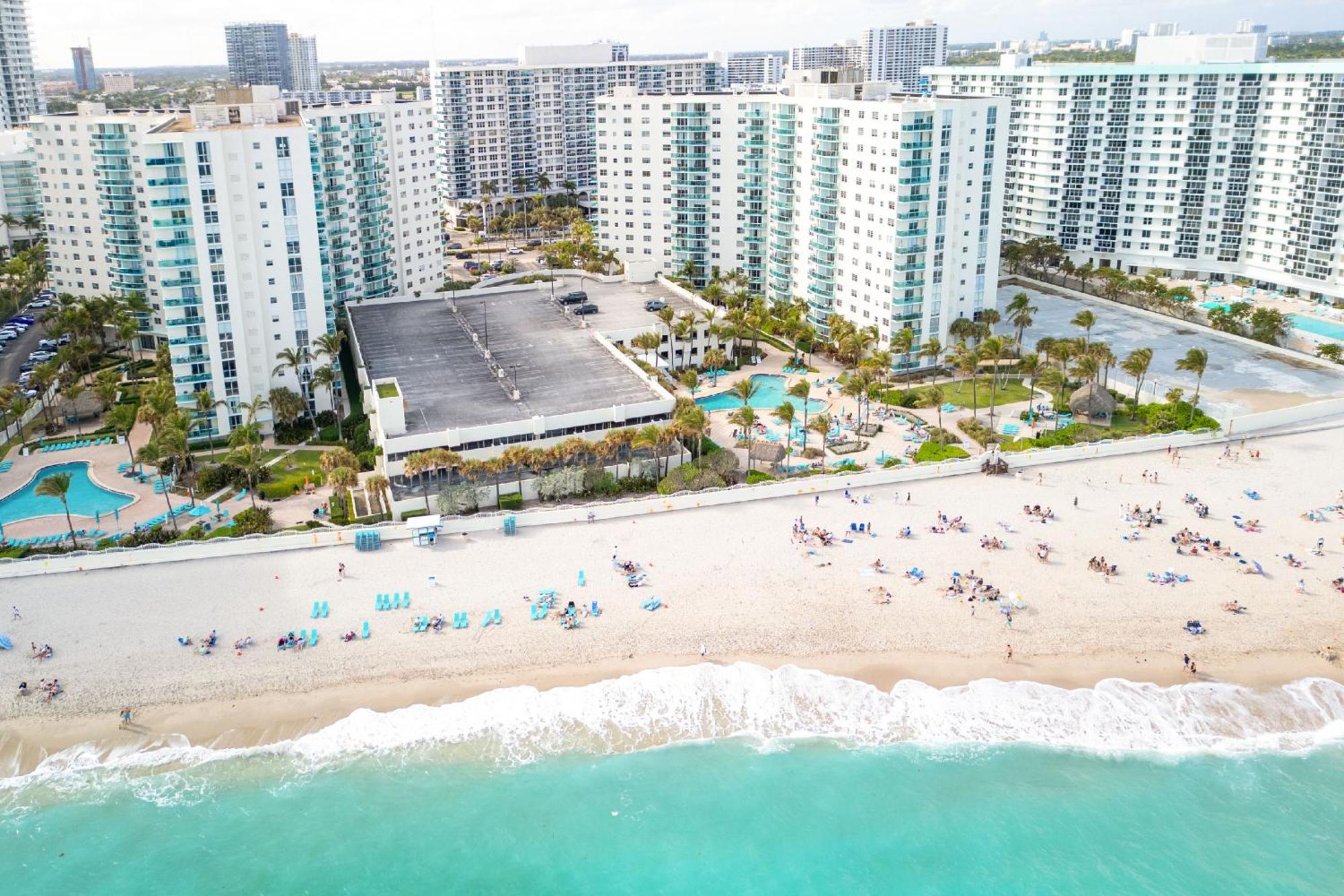 Modern 1 Bdr Oceanview With Direct Beach Access! Hollywood Dış mekan fotoğraf